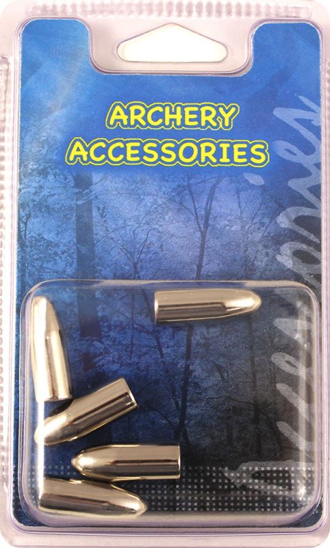 Наконечник  приклеиваемый Man Kung GLUE-ON ROUND  POINT FOR FIBERGLASS AND WOODEN ARROW 5 штук в упаковке