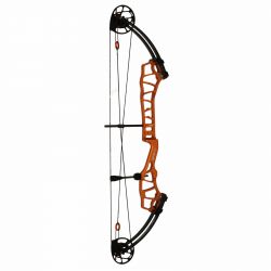 TOPOINT COMPOUND BRETH 36 CAM 1 XL ROTATING MOD 40-50LBS 26"-30" LH ANODIZED ORANGE