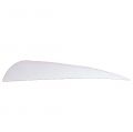 Натуральное оперение для стрел SKYLON FEATHERS ROUND 4" RW WHITE комплект 24 штуки