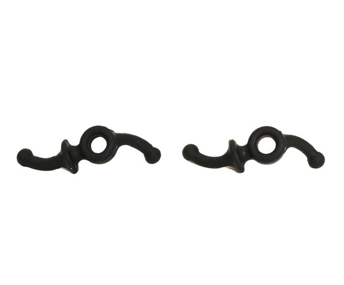 Виброгасители на тетиву APEX GEAR DOUBLEDOWN STRING SILENCERS BLACK комплект 4 штуки