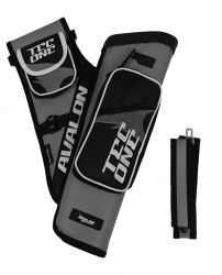 Колчан AVALON TARGET QUIVERS TEC ONE WITH DIVIDER BELT 2 POCKETS RH GRAY