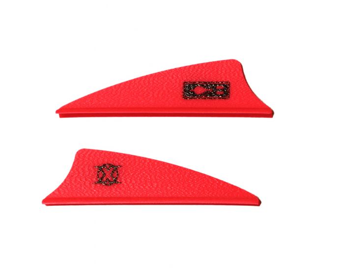 Синтетическое оперение для стрел BOHNING VANES X 1.5" NEON RED