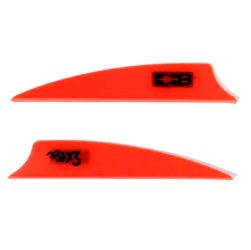 Синтетическое оперение для стрел BOHNING VANES X3 2.25" NEON RED