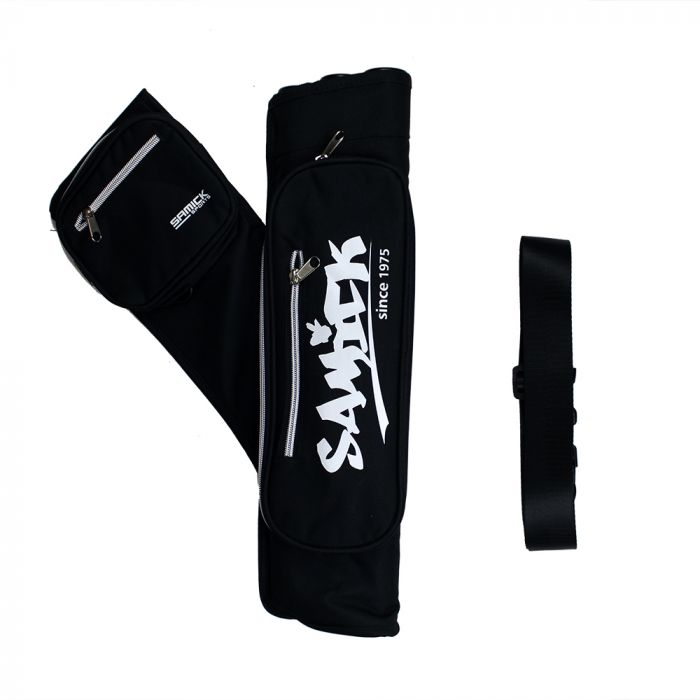 Колчан SAMICK TARGET QUIVERS CLASSIC 3TUBES WITH BELT AND 2 POCKETS RH BLACK