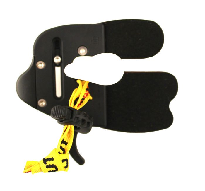Напальчник DECUT OLYMPIC RECURVE TAB MIXHAR PLASTIC FRAME WITH LEATHER RH M BLACK