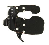 Напальчник DECUT OLYMPIC RECURVE TAB SUWIN ALU FRAME LEATHER RH L BLACK