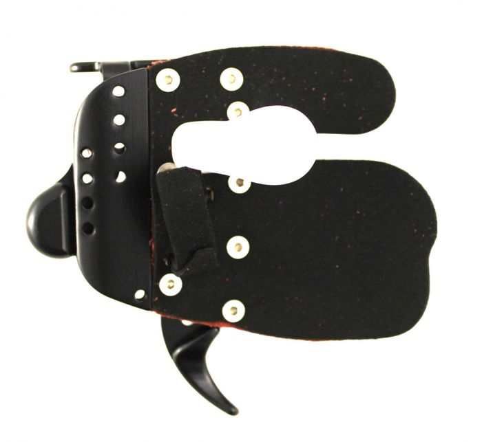 Напальчник DECUT OLYMPIC RECURVE TAB SUWIN ALU FRAME LEATHER RH L BLACK