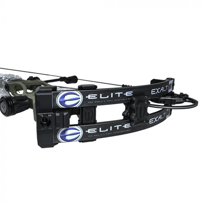ELIT COMPOUND EXALT 35 SPX CAM ROTATING MOD RH 50-60LBS 24.5-30" OD GREEN