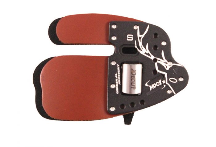 Напальчник DECUT OLYMPIC RECURVE TAB HOCKIII LEATHER RH S BLACK