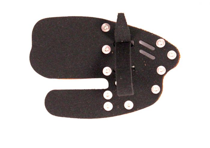 Напальчник DECUT OLYMPIC RECURVE TAB HOCKIII LEATHER RH S BLACK