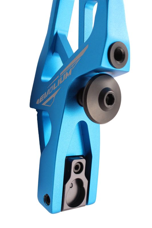 Рукоятка KINETIC RISERS CNC EVOLIUM 25" RH ANODIZED TURQUOISE