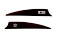 Синтетическое оперение для стрел BOHNING  VANES X 3.50" BLACK
