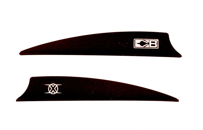 Синтетическое оперение для стрел BOHNING  VANES X 3.50" BLACK