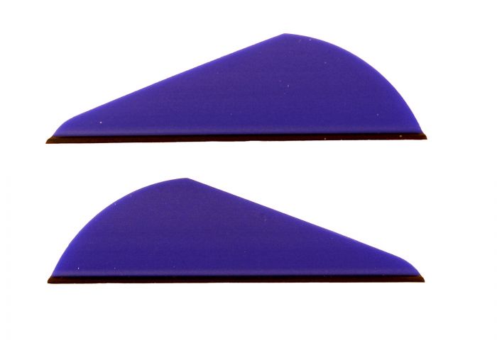 Синтетическое оперение для стрел Q2 Archery VANES RAPT-X 2" BLUE