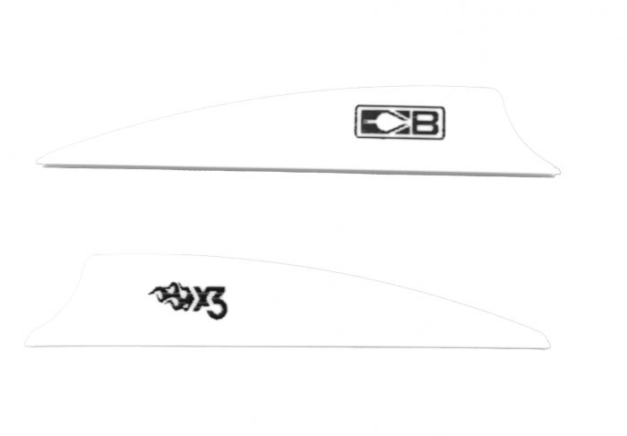 Синтетическое оперение для стрел BOHNING VANES X3 2.25" WHITE