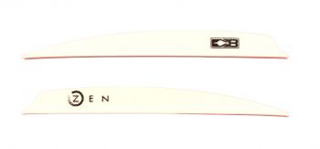 Синтетическое оперение для стрел BOHNING VANES 'ZEN' COMPOUND- 4" WHITE