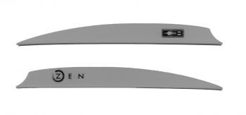 Синтетическое оперение для стрел BOHNING VANES 'ZEN' COMPOUND- 4" SILVER