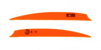 Синтетическое оперение для стрел BOHNING VANES 'ZEN' COMPOUND- 4" NEON ORANGE