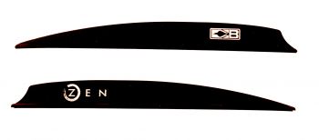 Синтетическое оперение для стрел BOHNING VANES 'ZEN' COMPOUND- 4" BLACK