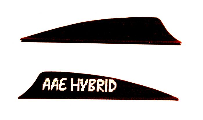 Синтетическое оперение AAE VANES HYBRID 1.85  BLACK