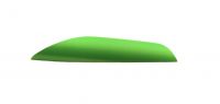 Оперение SPIN WING VANES  ROUND 1-9/16" LH GREEN комплект 50 штук