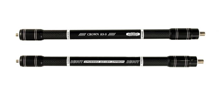 Боковые стабилизаторы  DECUT CARBON CROWN KSS-S  12" в комплекте 2 штуки
