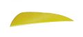 Натуральное оперение для стрел SKYLON FEATHERS ROUND 3" RW YELLOW комплект 24 штуки