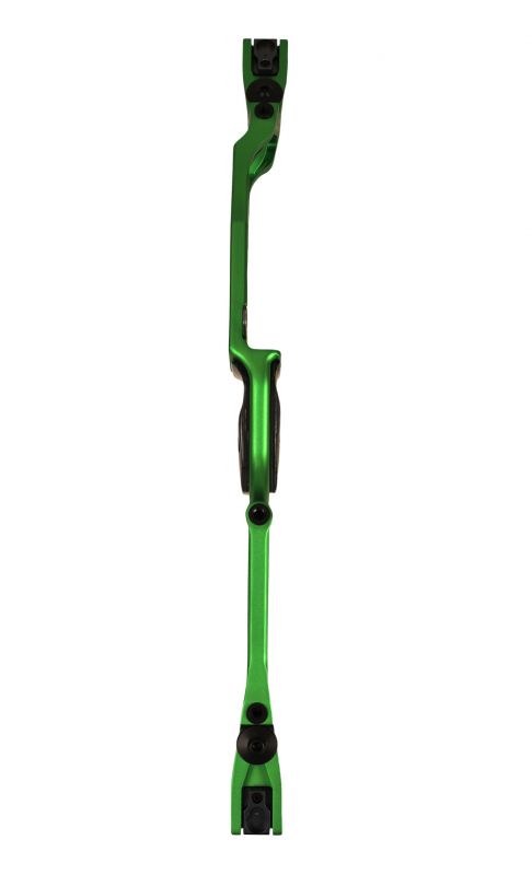 Рукоятка KINETIC RISERS CNC EVOLIUM 25" RH ANODIZED GREEN
