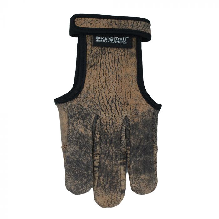 Перчатки BUCK TRAIL SHOOTING GLOVE BUFFALO FULL PALM WITH BUFFALO FINGERTIPS LARGE