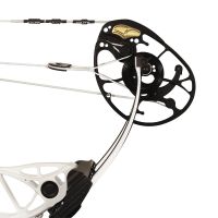 MATHEWS COMPOUND TITLE 38 SWT CAM 75% MOD LH 50-60LBS 29" WHITE w/ white limbs