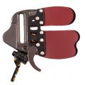 Напальчник DECUT OLYMPIC RECURVE TAB PROMIX HEAVY METAL FRAME LEATHER LH XL E BLACK