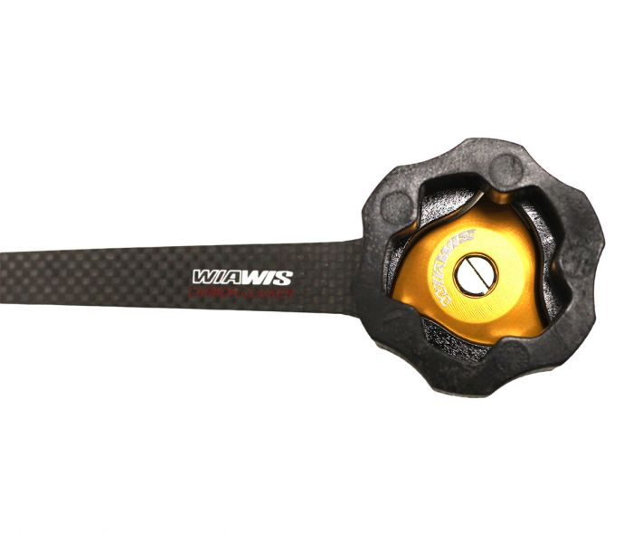Кликер WIAWIS ARC CLICKER CARBON HARD WITH SCREW 6-32 GOLD