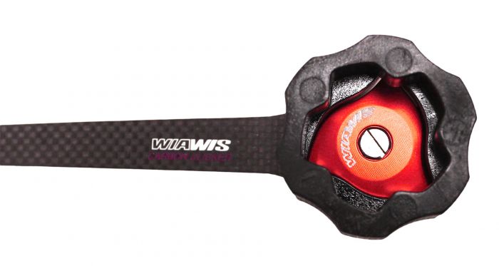 Кликер WIAWIS CLICKERS CARBON ACS HARD WITH SCREW 6-32 RED