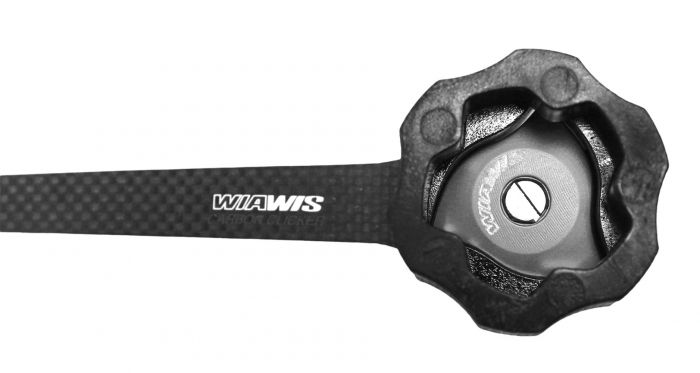 Кликер WIAWIS ARC CLICKER CARBON HARD WITH SCREW 6-32 SILVER
