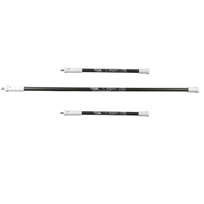 Стабилизаторы ARCHERY PRO COMPLETE SETS СТАЗИС ТАУ 16mm CARBON 32"+15"+15" WHITE