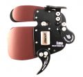 Напальчник DECUT OLYMPIC RECURVE TAB SUWIN ALU FRAME LEATHER RH L BLACK