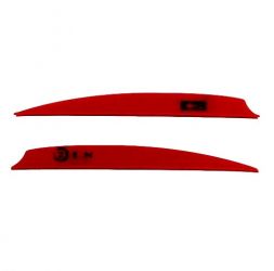 Синтетическое оперение для стрел BOHNING VANES 'ZEN' COMPOUND- 4" RED